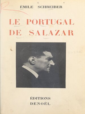 cover image of Le Portugal de Salazar